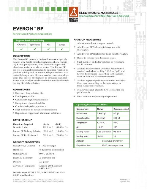 EVERON™ BP - MicroChem