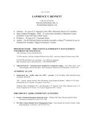 Lawrence t. bennett - School of Aerospace Engineering - University ...