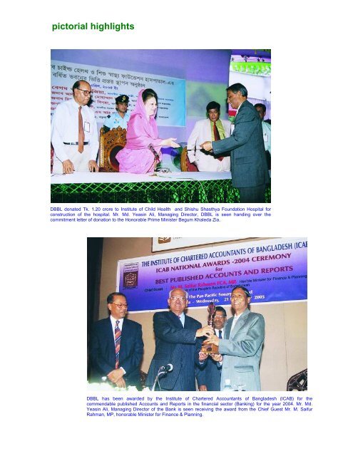 Pictorial Highlights Dutch Bangla Bank