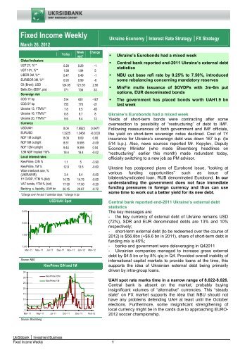 Fixed Income Weekly - BNP Paribas