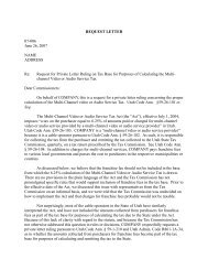Private Letter Ruling 07-006 - Utah State Tax Commission