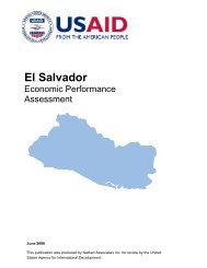 El Salvador Economic Performance Assessment - Economic Growth ...