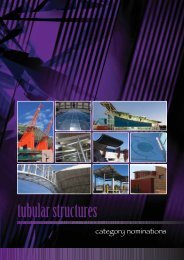 Tubular structures - Southern African Institute of Steel Construction