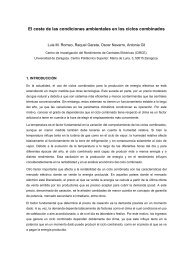 El coste de las condiciones ambientales en los ciclos combinados