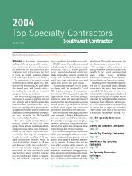 Top Specialty Contractors - ENR Southwest | McGraw-Hill ...