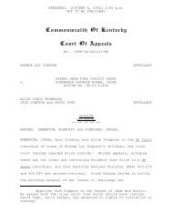 1999-CA-002153 (PDF) - Kentucky Supreme Court Searchable ...