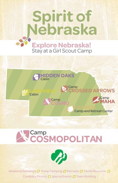 Camp Cosmo - Girl Scouts Spirit of Nebraska