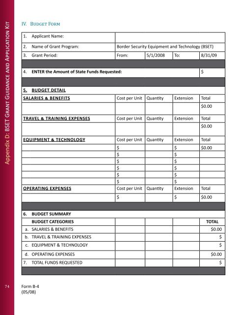 Border Security Council Report - Office of the Governor - Rick Perry