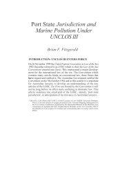 Port State Jurisdiction and Marine Pollution Under UNCLOS III