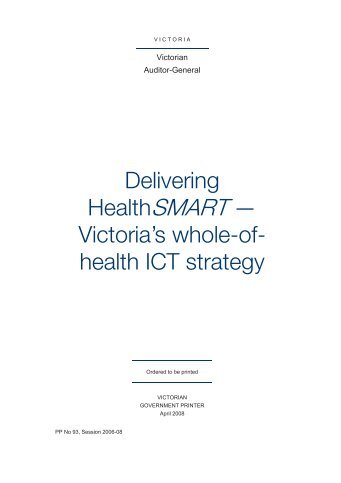 Delivering HealthSmart Report - VAGO