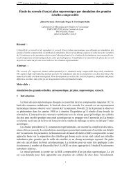 ´Etude du screech d'un jet plan supersonique par simulation des ...