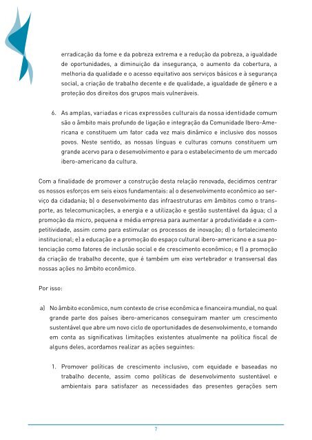 Documentos Emanados da XXII Cimeira Ibero-Americana ... - Segib