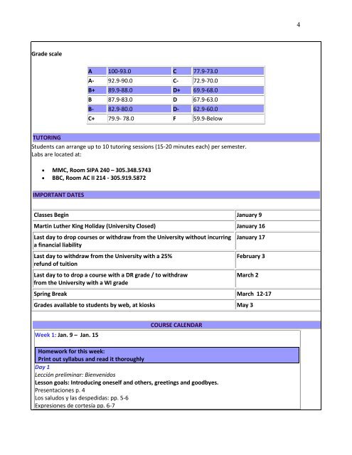 FLORIDA INTERNATIONAL UNIVERSITY Department of Modern ...