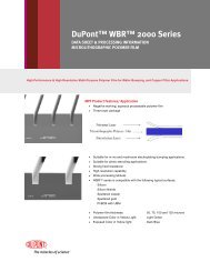 DuPont™ WBR2000 - micro resist technology GmbH