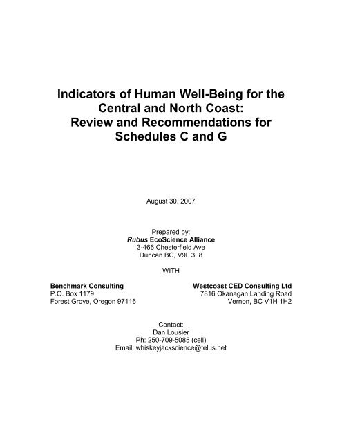 Final report - Integrated Land Management Bureau