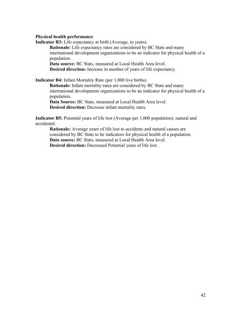 Final report - Integrated Land Management Bureau