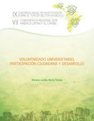 voluntariado universitario, participación ciudadana y desarrollo