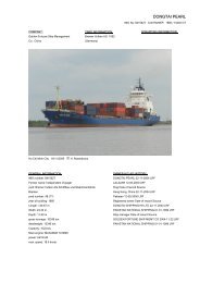 DONGTAI PEARL - Cargo Vessels International