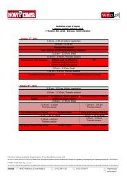 Tentative scope of topics - p.wnp.pl