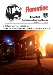 Gefahren im Feuerwehrdienst Guter Versicherungsschutz - aber es ...