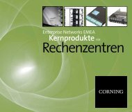 Rechenzentren - Corning Incorporated
