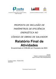 Relatório Final - Laboratório de Eficiência Energética em ...