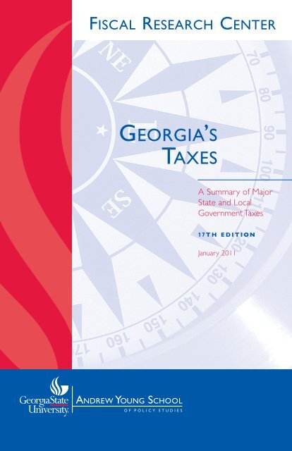 georgia's taxes - Andrew Young School of Policy Studies - Georgia ...