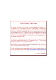 avertissement prealable - PFEDA / Page d'accueil PFEDA