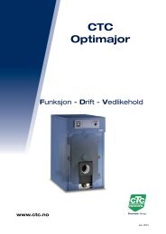 cTc Optimajor GLP FDV dokumentasjon - CTC Ferrofil