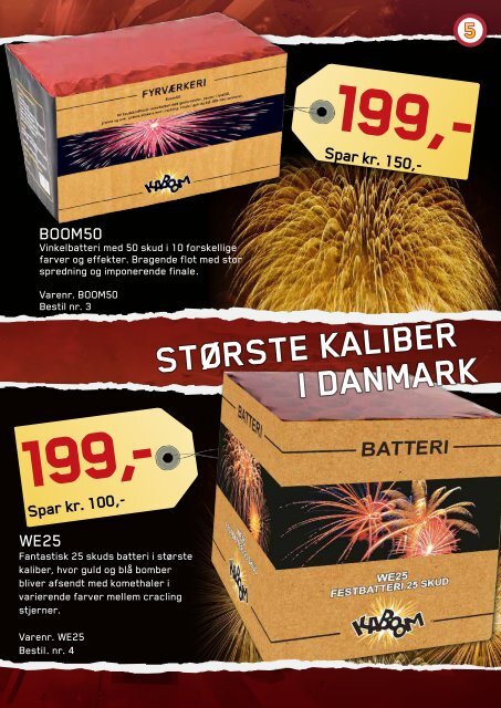 Kaboom katalog - Aalborg Fyrværkerifabrik