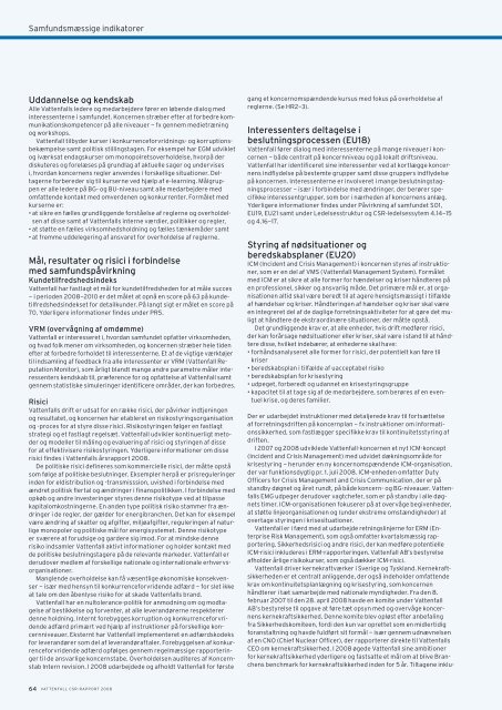 Vattenfall CSR-Rapport 2008