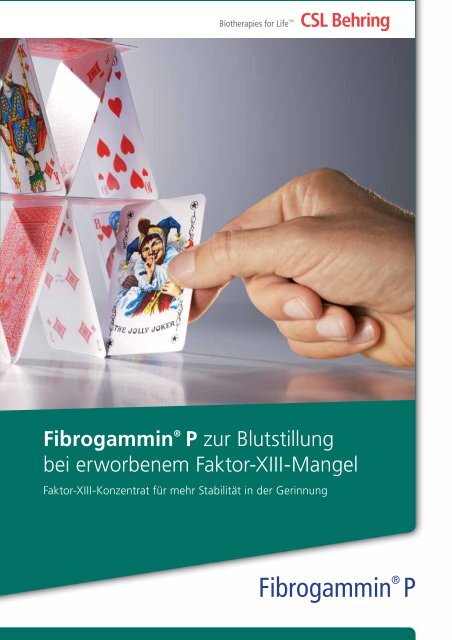 Fibrogammin® P - CSL Behring