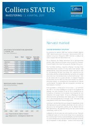 Colliers Status Investering - 3. kvartal 2011 - Colliers International