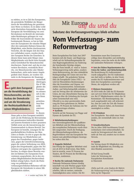 DAS GRÖSSTE FACHMAGAZIN FÜR ÖSTERREICHS GEMEINDEN