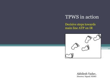 TPWS in action - IRSE