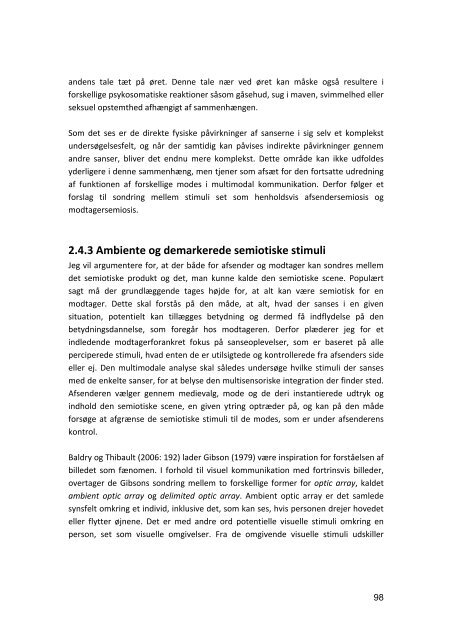 Multimodal Socialsemiotik & Levende Billeder