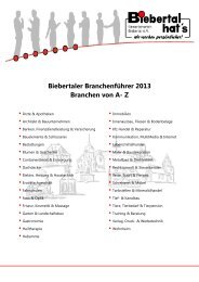 Biebertaler Einkaufsführer 2013 - Biebertal-hats.de