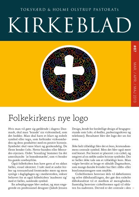 Kirkeblad nr. 87 - Toksværd Holme-Olstrup Pastorat