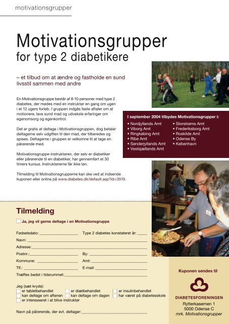 Medlemsbladet nr. 4 | August 2004 - Diabetes.dk