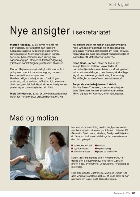 Medlemsbladet nr. 4 | August 2004 - Diabetes.dk