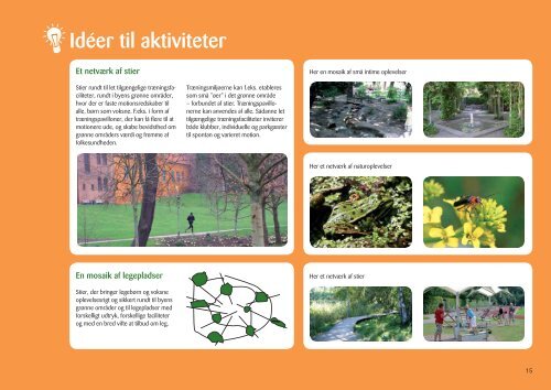 Idekatalog Friluftsliv i byens grønne områder - Friluftsrådet