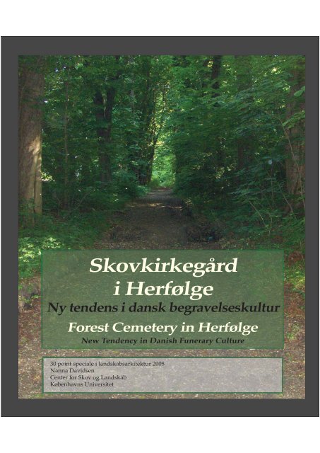 Skovkirkegård i Herfølge - Danske Landskabsarkitekter