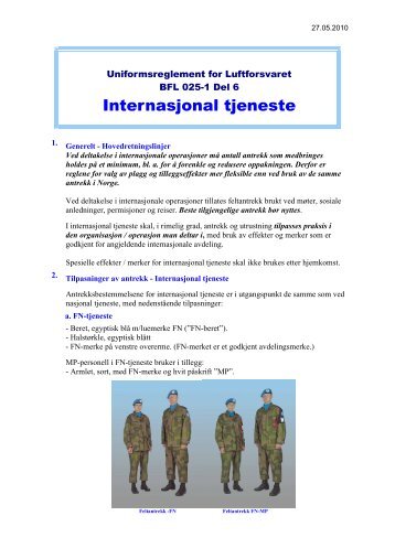 Internasjonal tjeneste