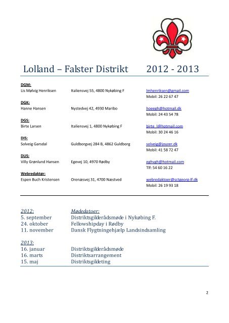 Liljen - Lolland-Falsters distrikt