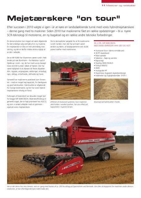 Nyhed: MF 7300 BetA - AGCO Danmark A/S