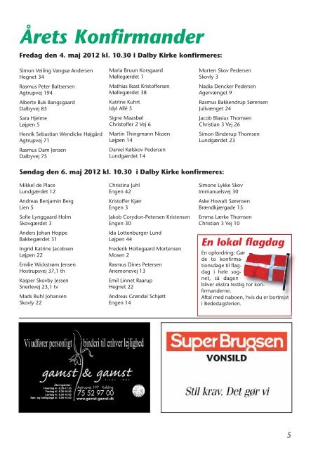 Marts 2012 - Dalby kirke