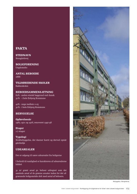 Idræt i udsatte boligområder - Syddansk Universitet