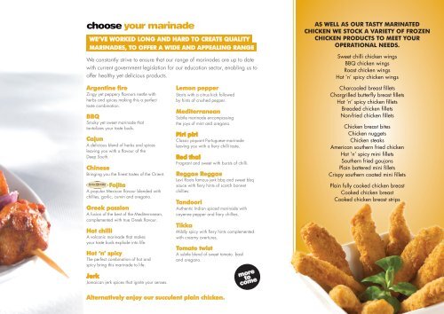 Chicken Joes Brochure - Love Joes