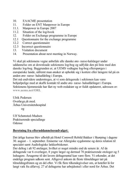 Referat af Generalfosamlingen til download - dsohh