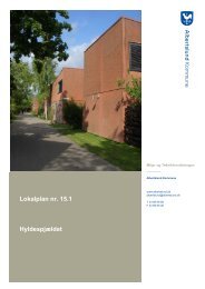 Lokalplan nr. 15.1 Hyldespjældet - Albertslund Kommune